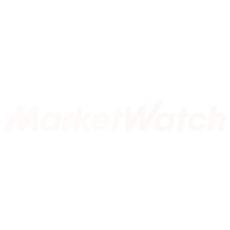 Marketwatch logo on a black background featured prominently on the homepage.